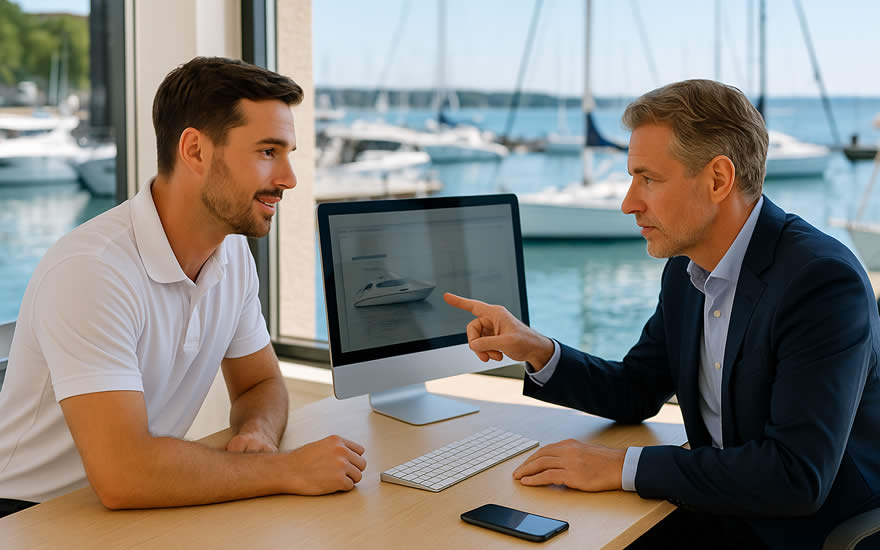 Beratung von Yachtmietkauf im Charter Business